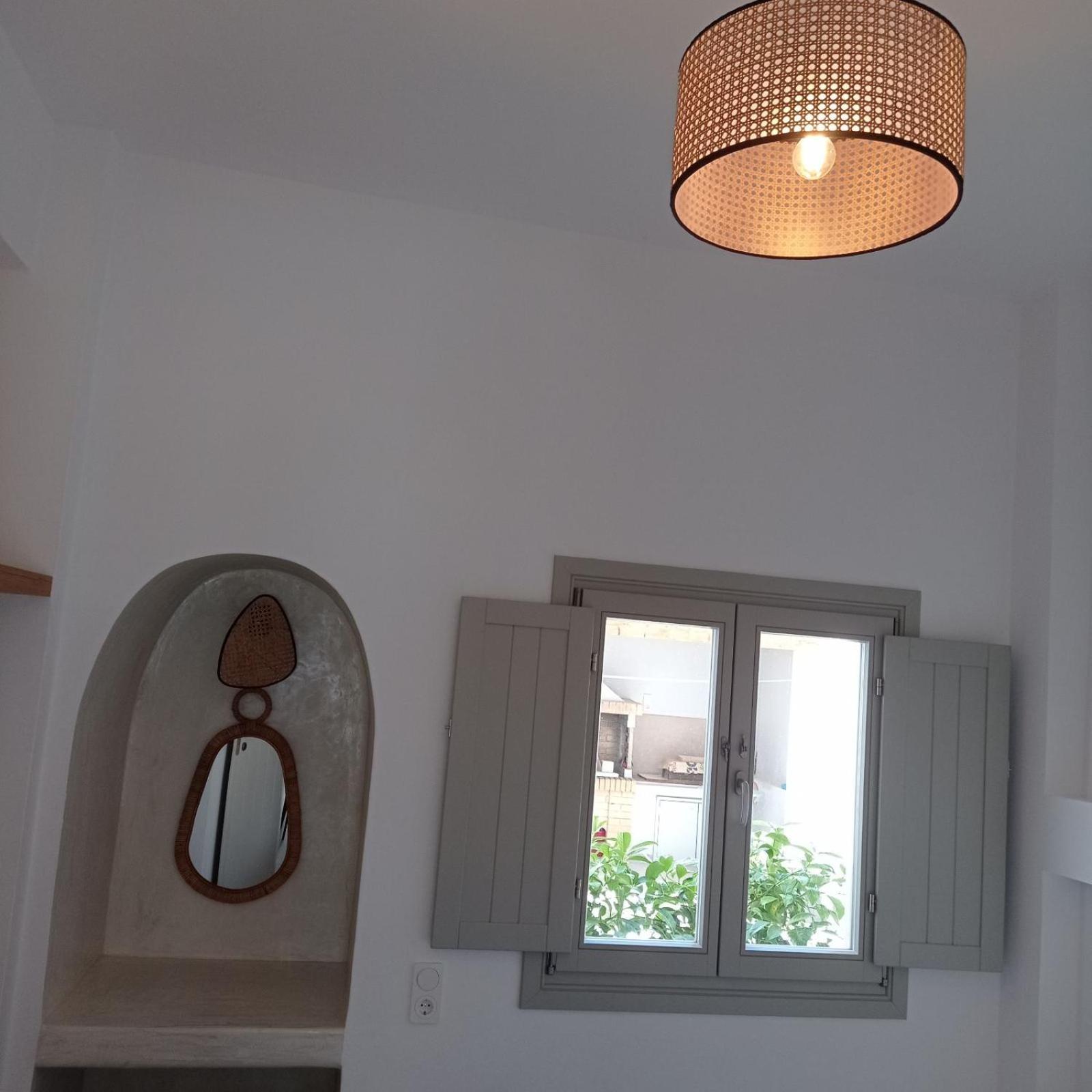 Appartamento Θέαστρον - Theastron House With Great View In Chora Pera Gyalos Esterno foto