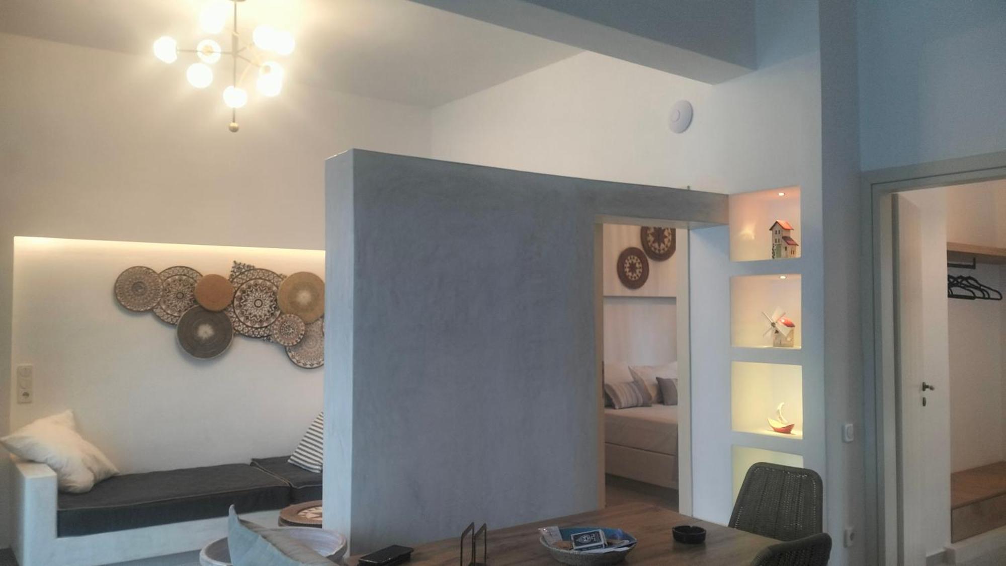 Appartamento Θέαστρον - Theastron House With Great View In Chora Pera Gyalos Esterno foto